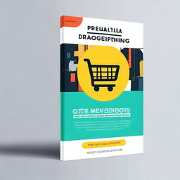 Design an ebook cover with the title 'Start Dropshipping For Free'