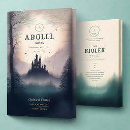 Create a captivating book cover with an intriguing design