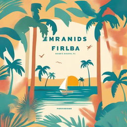 Design a compelling book cover that captures the essence of Florida's literary heritage and diverse culture