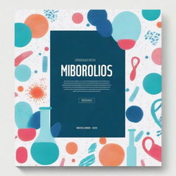 Create a cover page for a microbiology project