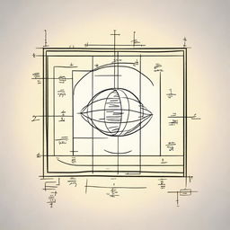 Create an image that visually represents a differential equation