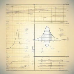 Create an image that visually represents a differential equation