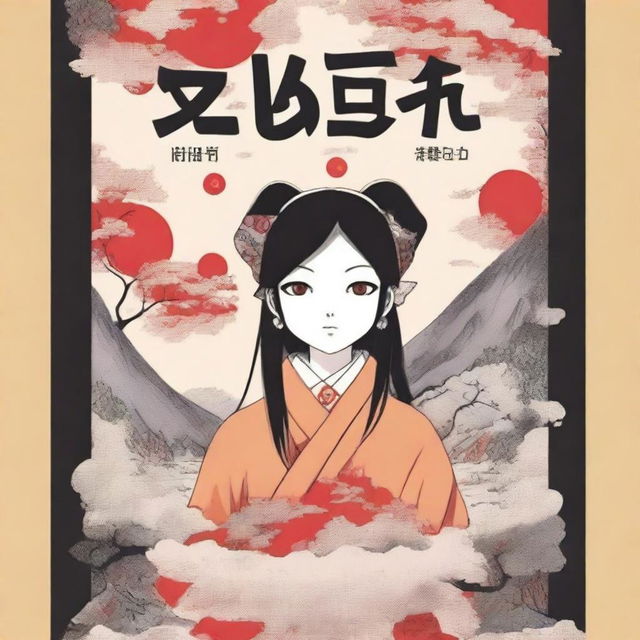 A captivating book cover featuring Kaguya Otsutsuki from Naruto in the background, with the title '从火影开始的降临之旅' prominently displayed