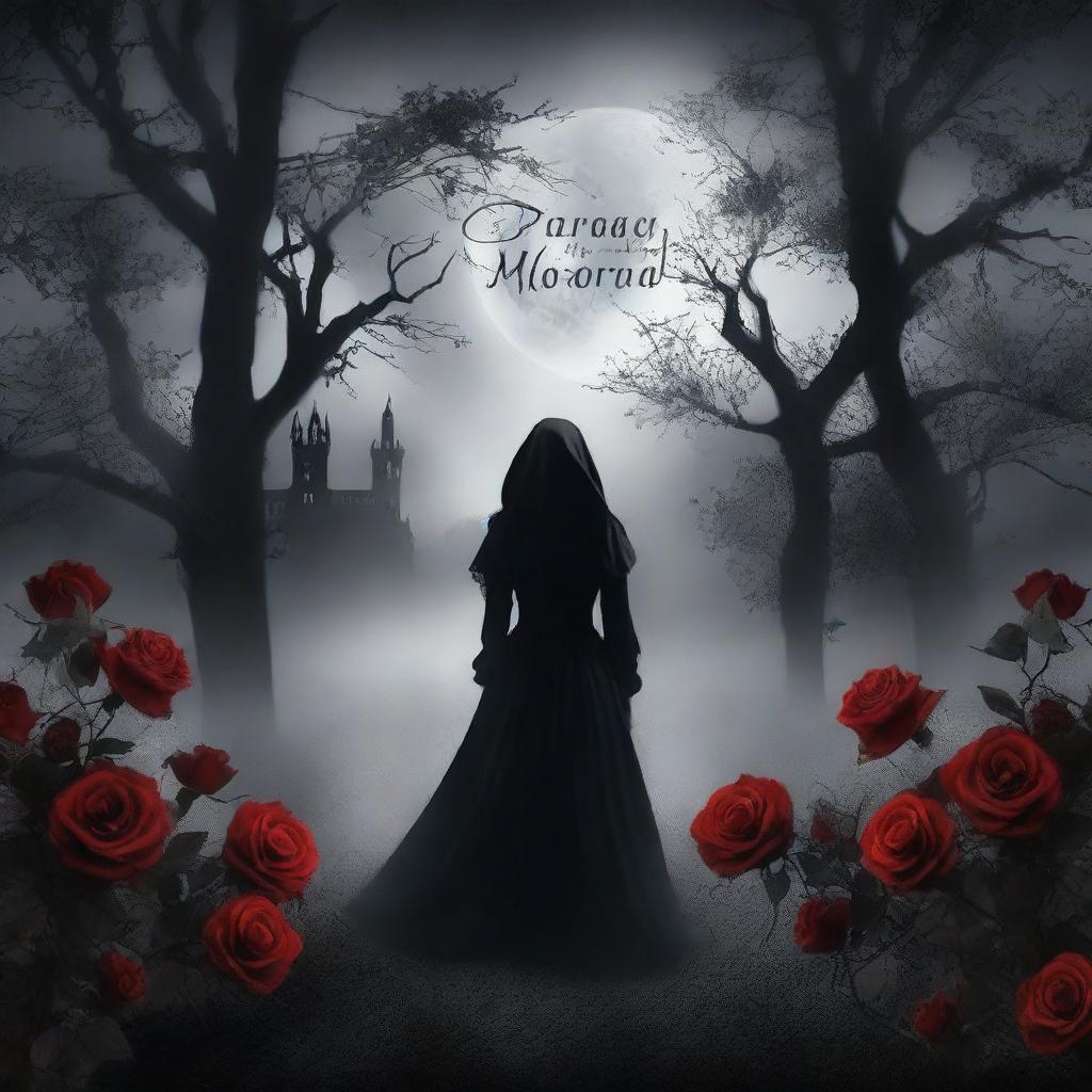 Create a book cover for a dark romance novel