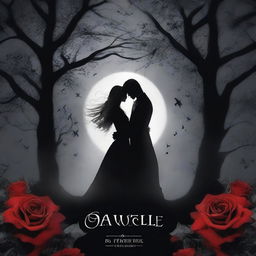 Create a book cover for a dark romance novel