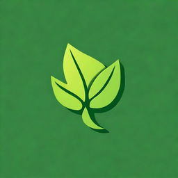 Create a logo for a solar company featuring a photorealistic, highly detailed leaf