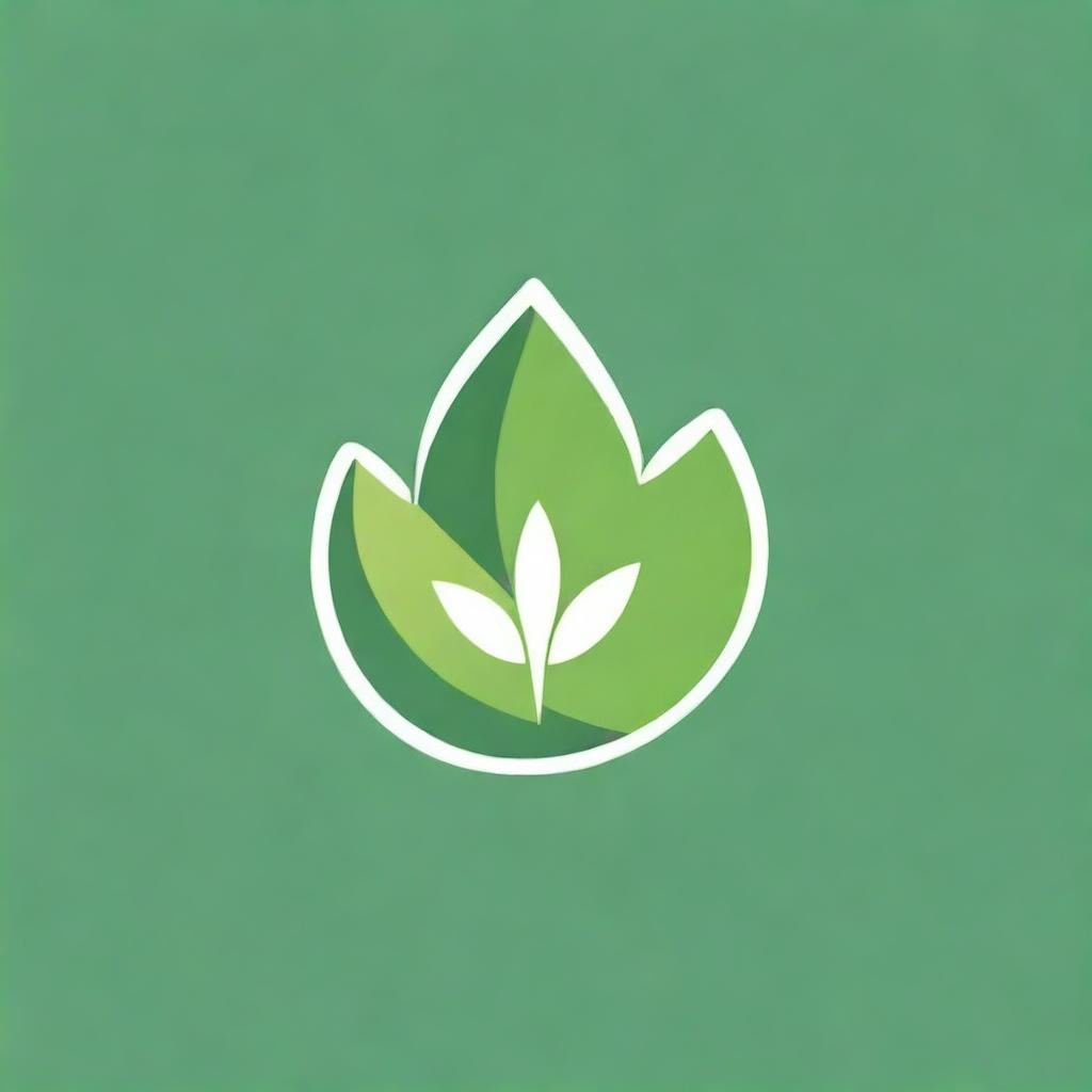 Create a logo for a solar company featuring a photorealistic, highly detailed leaf with intricate leaf lines