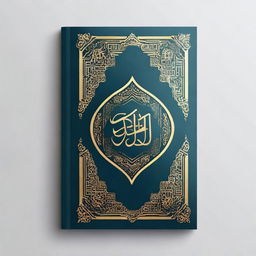 Create a religious book cover with the title 'Mutabaah Tahfidz'