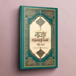 Create a religious book cover with the title 'Mutabaah Tahfidz'