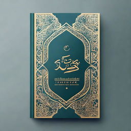 Create a religious book cover with the title 'Mutabaah Tahfidz'