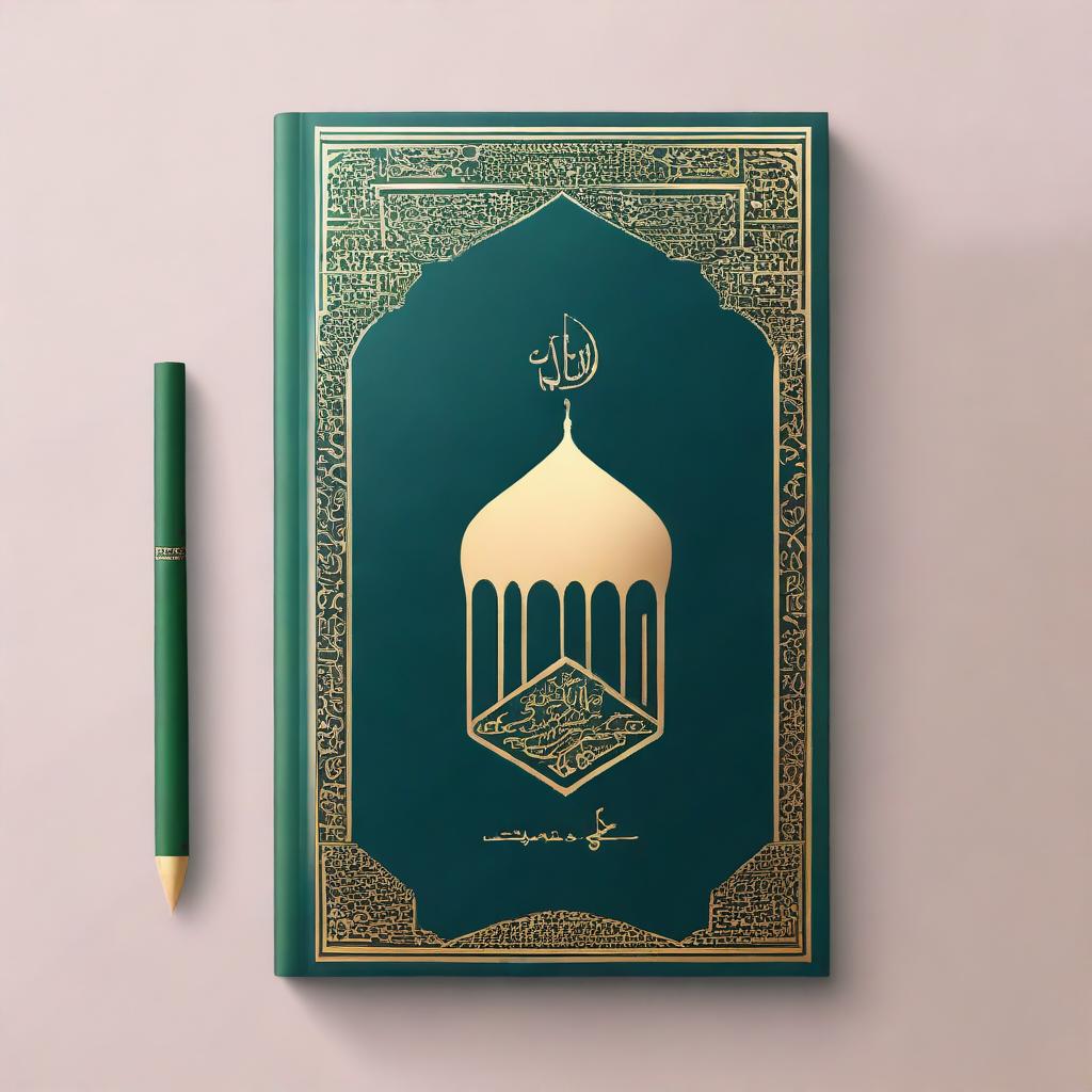 Create a book cover with a religious theme focused on Quran memorization