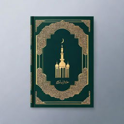 Create a book cover with a religious theme focused on Quran memorization