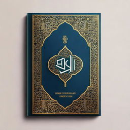 Create a book cover with a religious theme focused on Quran memorization