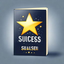 Create a book cover for a vocabulary book titled 'Success Star'