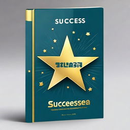 Create a book cover for a vocabulary book titled 'Success Star'