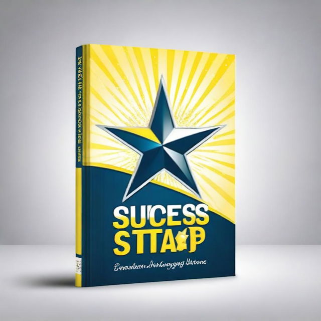 Create a book cover for a vocabulary book titled 'Success Star'