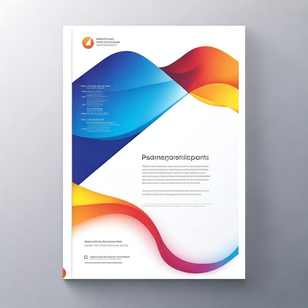 A professional and sleek cover for a thermographic technical report