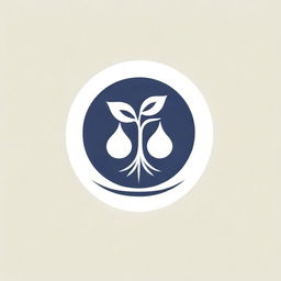 A logo for a scientific consultancy company dealing with organic produce regulations. Incorporate elements of science, nature, and law in a balanced and sophisticated fashion.