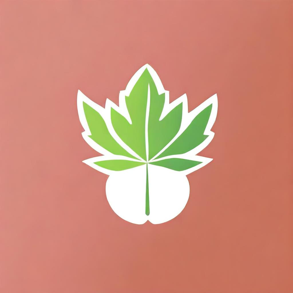 Create a logo for a solar company featuring a photorealistic, highly detailed maple leaf