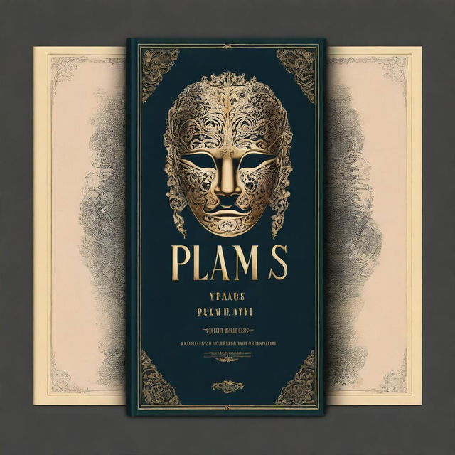 A captivating book cover for a collection of plays