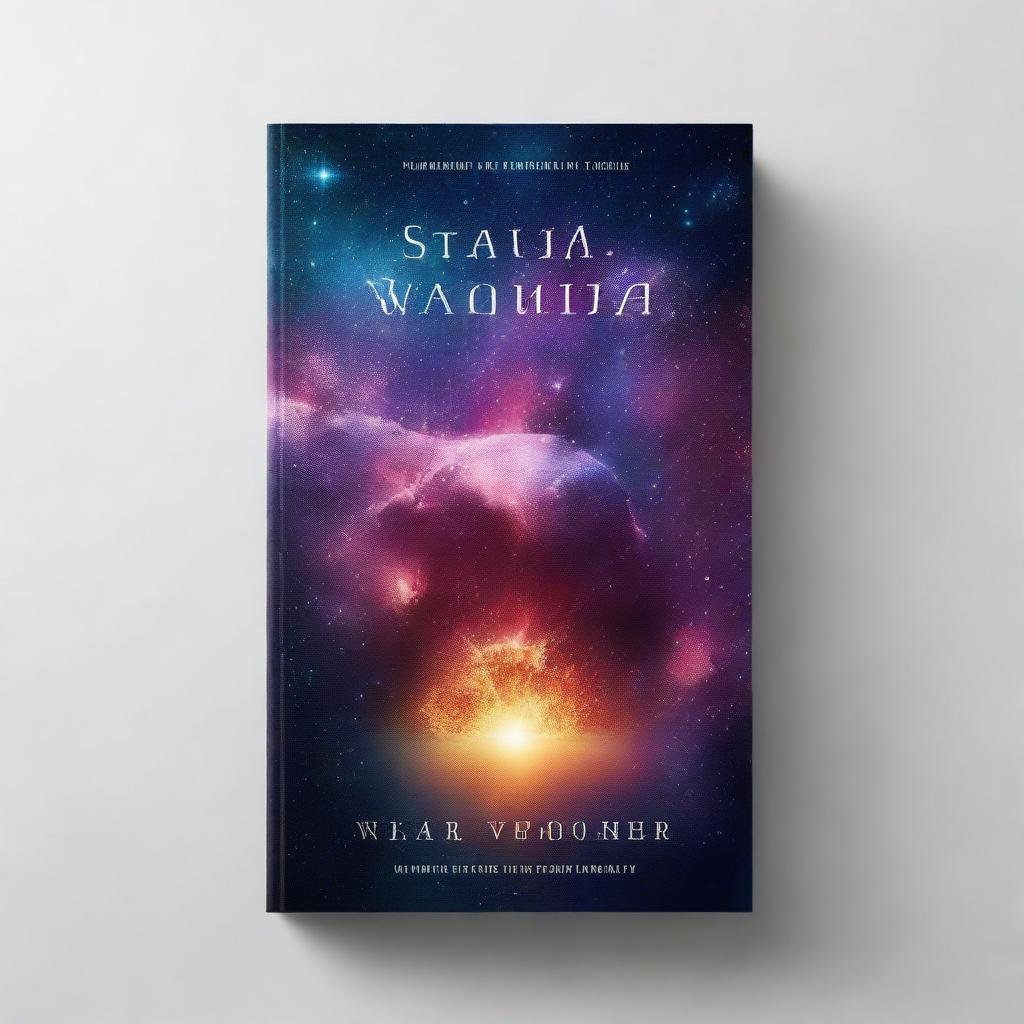 Create a book cover for a novel titled 'Star Wound'