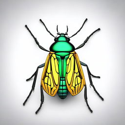 Generate a detailed and realistic image of an insect