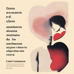 A book cover for a real-life story titled 'Entre Amores e Desilusões: Confissões de um Coração Inexperiente,' which translates to 'Between Loves and Disappointments: Confessions of an Inexperienced Heart