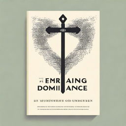 A book cover design for 'Embracing Dominance: My Story of Becoming a Sadistic Daddy Dom'