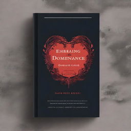 A book cover design for 'Embracing Dominance: My Story of Becoming a Sadistic Daddy Dom'