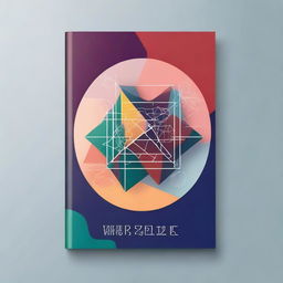 A book cover design for a mathematics book without any text