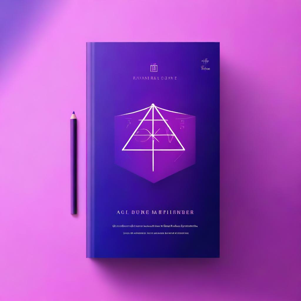 A captivating book cover design for a mathematics book