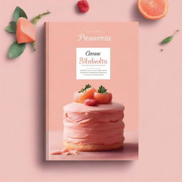 Create a cover for a pastry and cake-making tutorial booklet