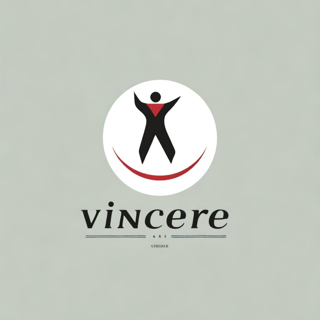 Create a logo that suits the name 'Vincere'