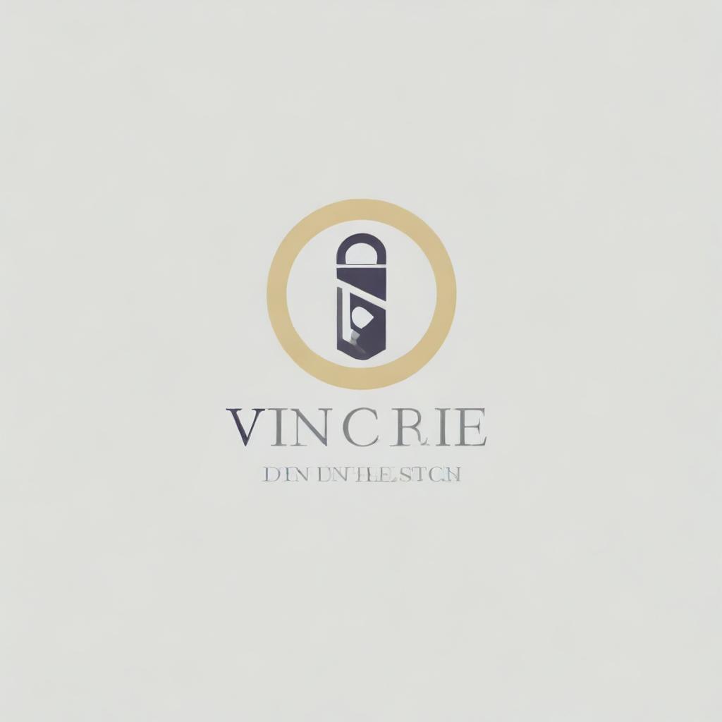 Create a logo that suits the name 'Vincere' specifically for a watch brand