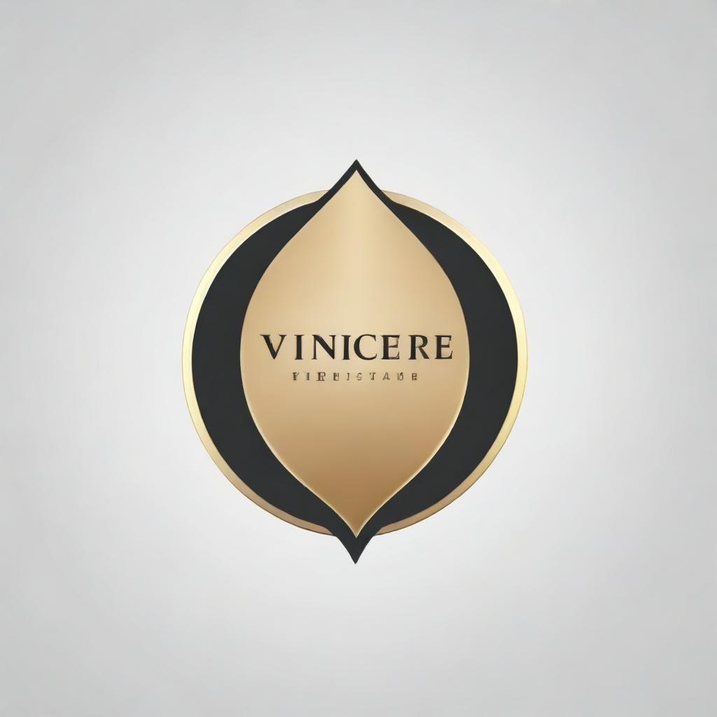 Design a logo that suits the name 'Vincere' for a watch brand