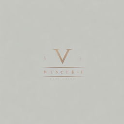 Design a logo that suits the name 'Vincere' for a watch brand