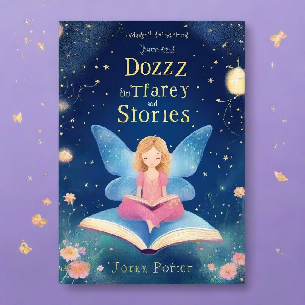 An enchanting book cover for 'DOZE FAIRY BEDTIME STORIES'