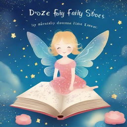 An enchanting book cover for 'DOZE FAIRY BEDTIME STORIES'