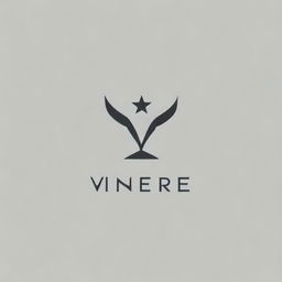 Design a logo for the trademark 'Vincere' with the slogan 'To Win'