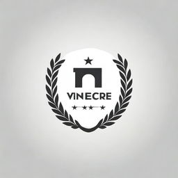 Design a logo for the trademark 'Vincere' with the slogan 'To Win'