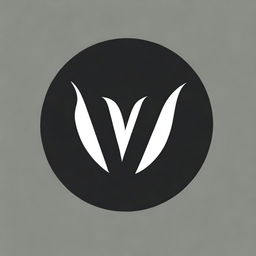 Design a logo for the 'Vincere' trademark that features a circle with the letter 'V' inside it