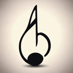 A simple and elegant music note