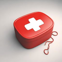 Create an image of a first aid kit