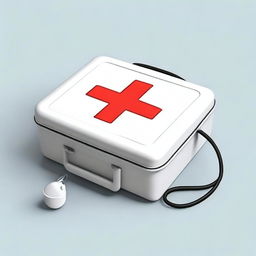 Create an image of a first aid kit