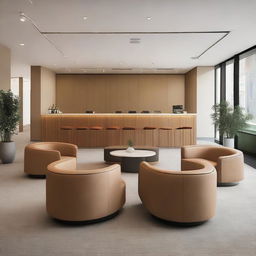 A spacious lounge area inspired by the reference images provided