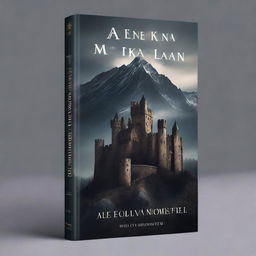 A book cover featuring a dark and moody medieval scene