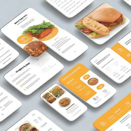 A detailed business plan overview for a pre-order food application called 'PREOR'