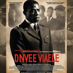 Create a dramatic movie poster for the film titled 'Inevitable'