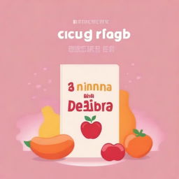 Create a book cover titled 'Baby Ricette e Tagli Sicuri' with the subtitle '2 LIBRI IN 1: La guida definitiva per uno svezzamento sicuro e nutriente: Tecniche di tagli sicuri e Ricette dai 6 ai 24 mesi di vita