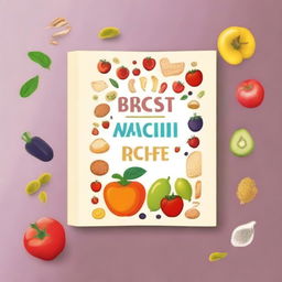 Design a book cover with the title 'Baby Ricette e Tagli Sicuri' and the subtitle '2 LIBRI IN 1: La guida definitiva per uno svezzamento sicuro e nutriente: Tecniche di tagli sicuri e Ricette dai 6 ai 24 mesi di vita